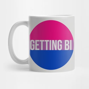 Getting Bi - Bisexual Pride Flag Mug